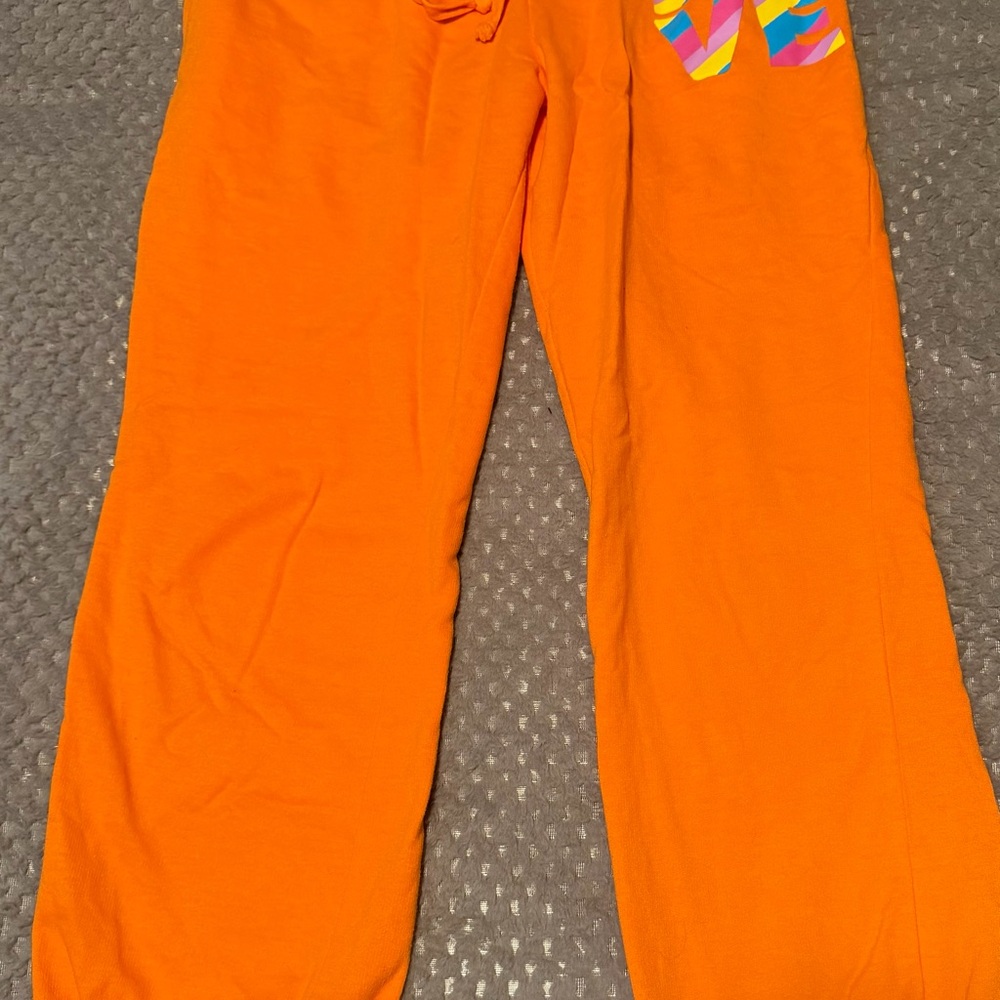 Orange Cozy Lounge Bottoms (junior)